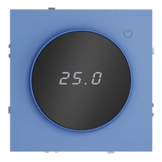 Изображение Терморегулятор электронный VOLTUM S70 с индикацией и датчиком для теплого пола (деним)