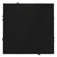 Изображение Проходной переключатель встраиваемый VOLTUM S70 одноклавишный 10А (черный матовый)